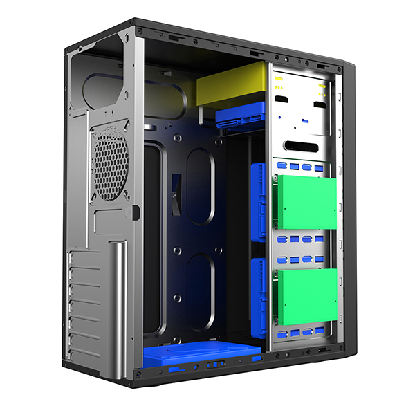 

Корпус ATX Foxline FL-301 1x5.25EXT, 1x3.5EXT, 4x3.5INT, 4xUSB2.0, HDA, w/o FAN, w/o ATX PSU, w/1.2m EU pwr cord, без БП, FL-301