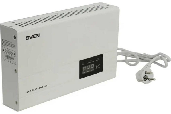фото Стабилизатор  Sven AVR SLIM-500 LCD в Казани
