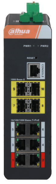 фото Коммутатор управляемый Dahua DH-IS4410-6GT-120 в Казани
