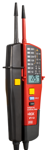 Изображение товара Цифровой тестер напряжения RGK VT-12 для диагностики электрических цепей