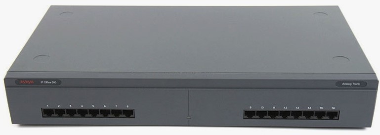 

Плата расширения Avaya 700449473 IPO IP500 EXP mod anlg TRNK 16, 700449473