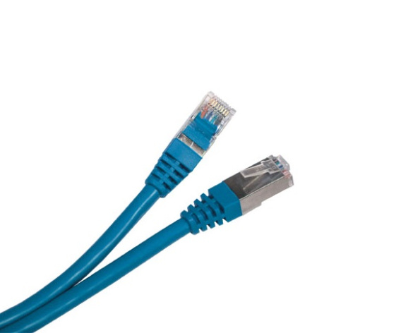 фото Кабель патч-корд F/UTP 5e кат. 1.5м Hyperline PC-LPM-STP-RJ45-RJ45-C5e-1.5M-LSZH-BL в Казани