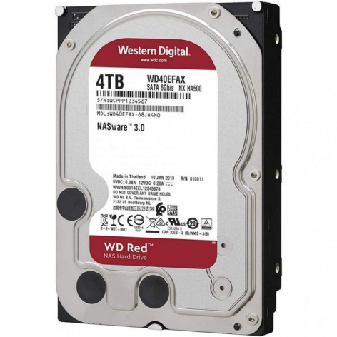 фото Жесткий диск 4TB SATA 6Gb/s Western Digital WD40EFAX