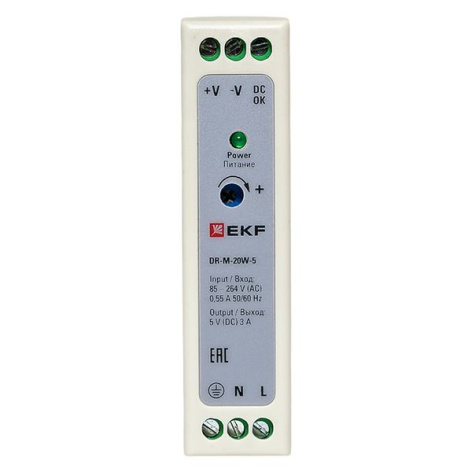 фото Блок питания  EKF DR-M-20W-5 в Омске