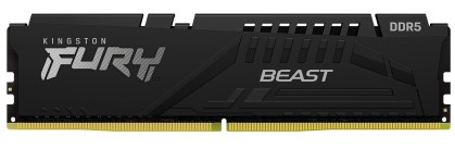 

Модуль памяти DDR5 32GB (2*16GB) Kingston FURY KF552C36BBEK2-32 Beast black PC5-41600 5200MHz CL36 1RX8 1.25V 16Gbit retail, KF552C36BBEK2-32