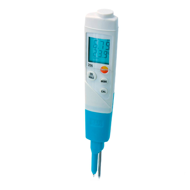 

Измеритель pH жидкостей Testo 206-pH2 карманный, 206-pH2