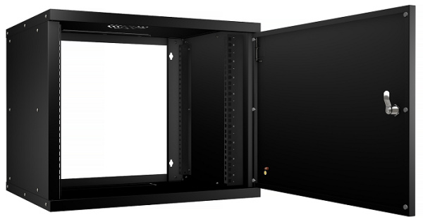 фото Шкаф настенный 19", 9U Cabeus WSC-05D-9U55/45m-BK в Казани