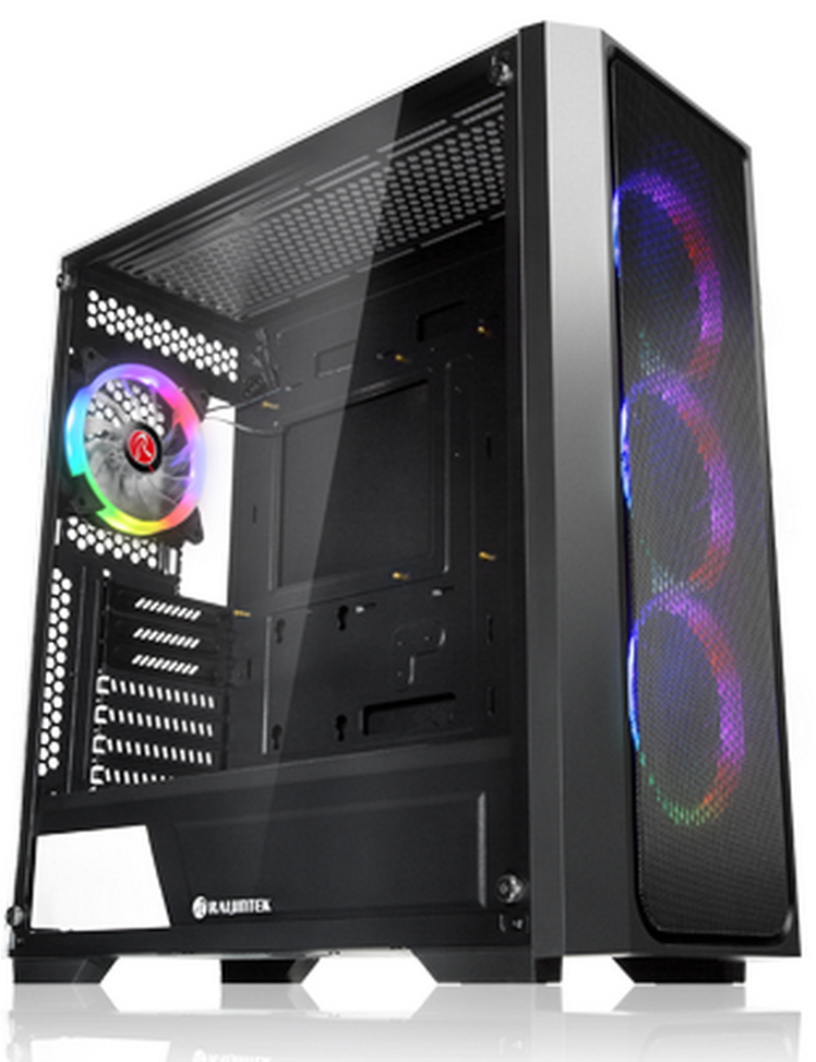 

Корпус eATX Raijintek PONOS MS4 0R20B00197 черный, без БП, боковая панель закаленное стекло, USB 3.0, 2*USB 2.0, audio, PONOS MS4