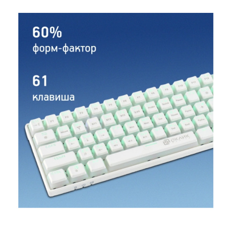 фото Клавиатура Wireless Oklick K763W в Красноярске