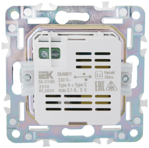 фото Розетка USB  IEK SK-U22-D31-K02 в Казани