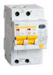 Изображение товара Автоматический выключатель дифф. тока IEK MAD10-2-010-C-010 10 А 230 В