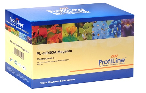 

Картридж ProfiLine PL-CE403A для принтеров HP Color LaserJet Enterprise M551dn/M551n/M551xh Magenta 6000 копий ProfiLine, PL-CE403A
