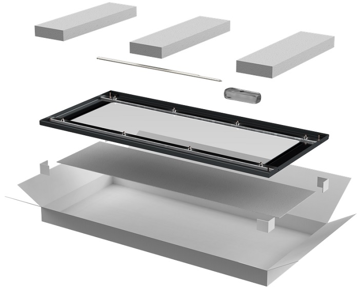

Дверь ITK LN05-42U8X-DR LINEA N стеклянная 800мм шкафа 42U, черный, LN05-42U8X-DR