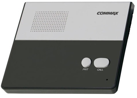 

Переговорное устройство COMMAX CM-800S Абонентская станция для CM-810, функция внутренней связи, 2-х проводная линия, питание 12В, 200мА, CM-800S