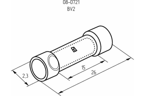 фото Гильза соединительная изолированная Rexant 08-0721 в Перми