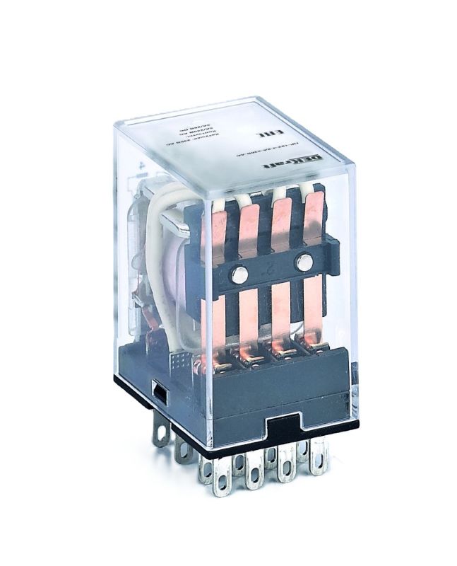 

Реле промежуточное DEKraft 23898DEK 4 конт. с LED инд. 5А 110В AC ПР-102, 23898DEK