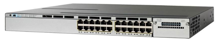 

Коммутатор Catalyst Cisco WS-C3850-24P-S Cisco Catalyst 3850 24 Port PoE IP Base, WS-C3850-24P-S