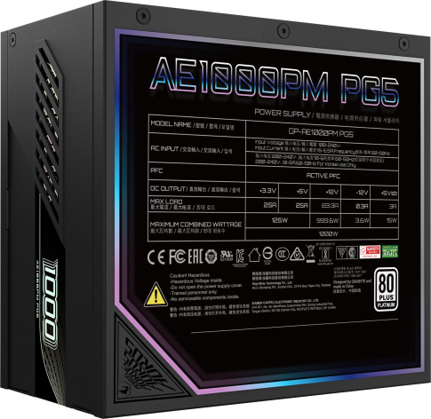 фото Блок питания ATX GIGABYTE GP-AE1000PM PG5 в Омске