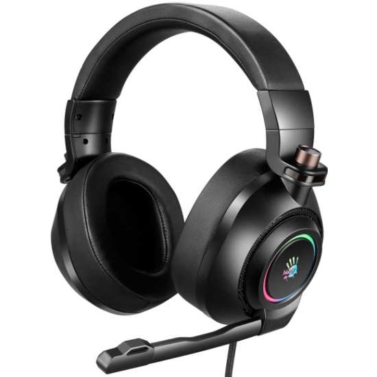 

Гарнитура A4Tech Bloody G580 черный 2м мониторы USB оголовье 1431315, Bloody G580