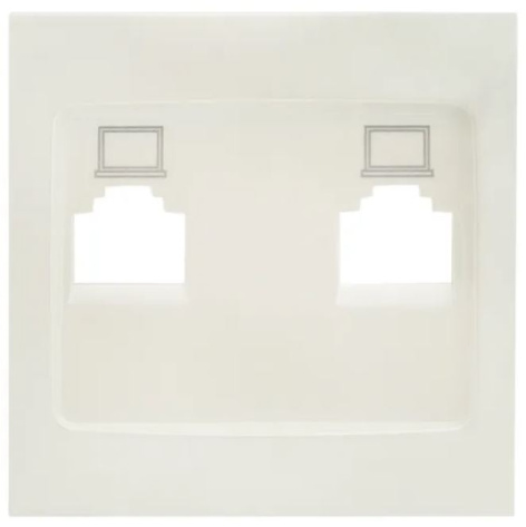 фото Накладка розетки компьютерной  EKF ESK02-L-035-50 в Омске