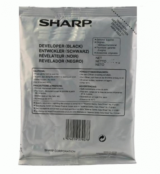 

Девелопер Sharp BPGV20BA черный для C-CUBE (до 120К), BPGV20BA