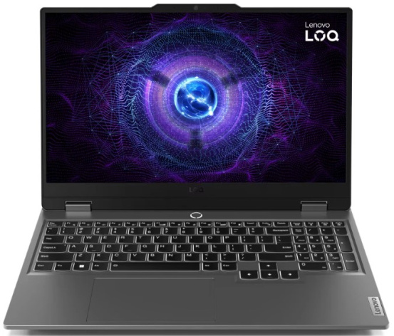 фото Ноутбук  Lenovo LOQ 15IRX9 в Уфе 15.6 ", Core i7, 16 Гб RAM, 512 Гб SSD, GeForce RTX 4060, Серый