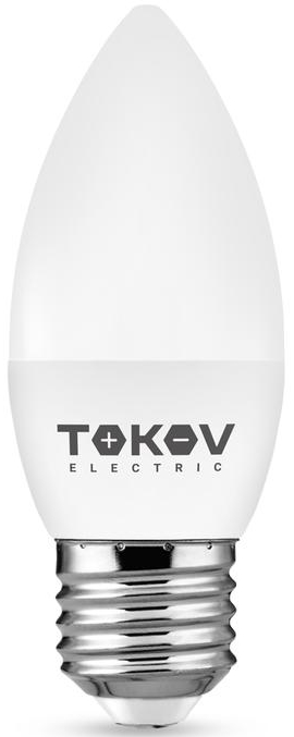 

Лампа светодиодная TOKOV ELECTRIC TKE-C37-E27-10-3K 10Вт С37 3000К Е27 176-264В, TKE-C37-E27-10-3K