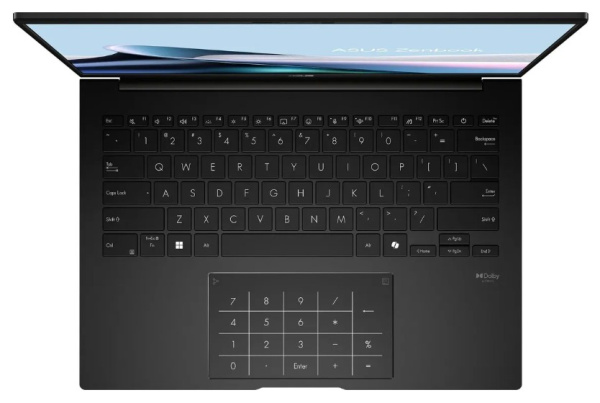 фото Ноутбук ASUS UM3406GA-QD132 14" (AMD Ryzen AI 400, 16Гб LPDDR5X, SSD 512 Гб, Radeon Graphics, Без ОС) Черный [90NB17R1-M006K0]
