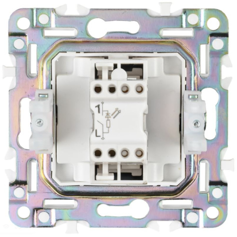 фото Выключатель одноклавишный с подсветкой  IEK SK-V10-1-10-K50 в Санкт-Петербургe