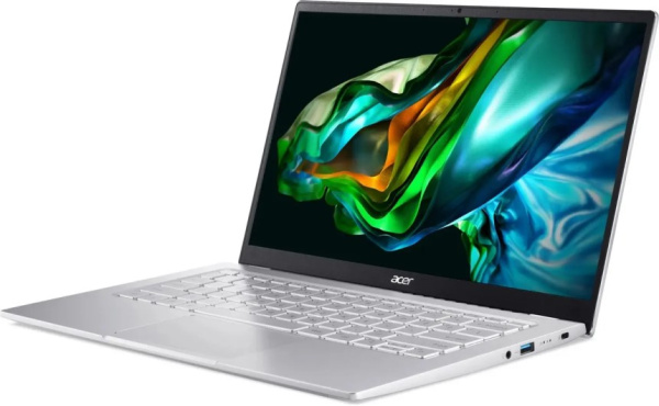 фото Ноутбук  Acer Swift Go 14 SFG14-41-R2U2 в Красноярске 14 ", Ryzen 5, 16 Гб RAM, 512 Гб SSD, Radeon Graphics, Серебристый