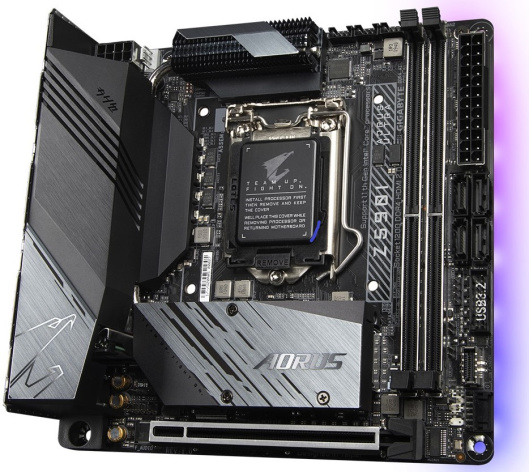 фото Материнская плата mini-ITX GIGABYTE Z590I AORUS ULTRA