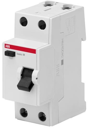 

УЗО ABB 2CSF602042R2250 2P, 25A, 100мA, AC, BMF42225, 2CSF602042R2250
