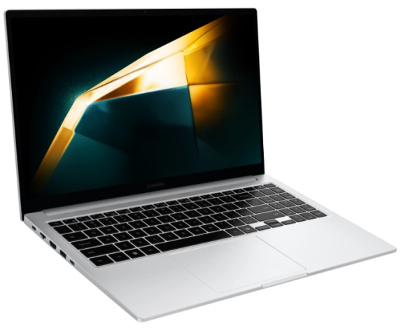 фото Ноутбук  Samsung Galaxy Book4 в Красноярске 15.6 ", Core 5, 16 Гб RAM, 512 Гб SSD, Iris Xe Graphics, Серебристый
