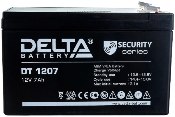 фото Батарея Delta DT 1207 в Воронеже