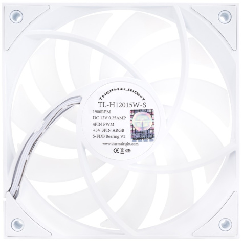 фото Вентилятор для корпуса Thermalright TL-H12015W-S в Красноярске