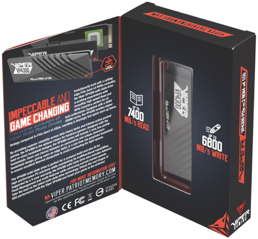 фото Накопитель SSD M.2 2280 Patriot Memory VP4300-2TBM28H в Челябинске 2000 ГБ