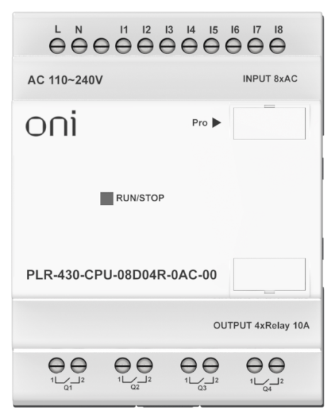 фото Модуль  ONI PLR-430-CPU-08D04R-0AC-00