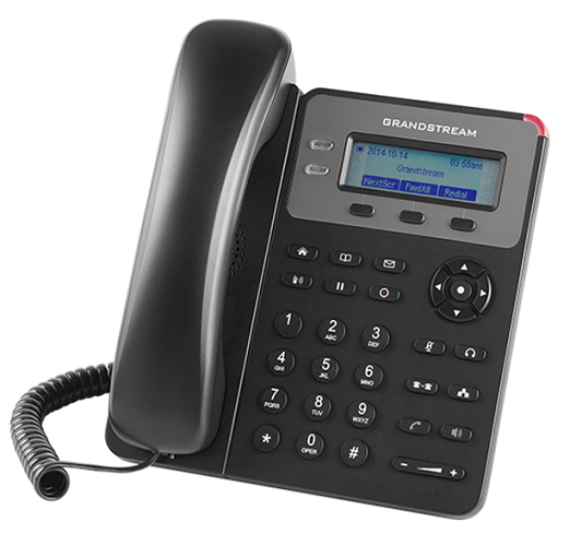 

Телефон VoiceIP Grandstream GXP-1615 1xSIP аккаунт, 2xEthernet 10/100 Мб/с, LCD-дисплей 132*48 пикселей, поддержка PoE, GXP-1615