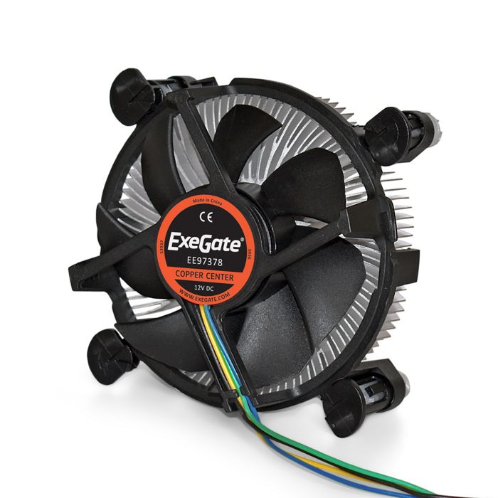 

Кулер Exegate EЕ97378 EX283278RUS Al+Copper, 775/1150/1151/1155/1156, TDP 95W, Fan 92mm, 2400RPM, Hydro bearing, 4pin, 23db, 198г, на защелках, с терм, EЕ97378