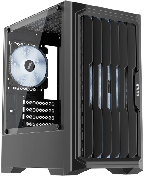 фото Корпус mATX 1STPLAYER BULLET HUNTER H2 Black в Красноярске