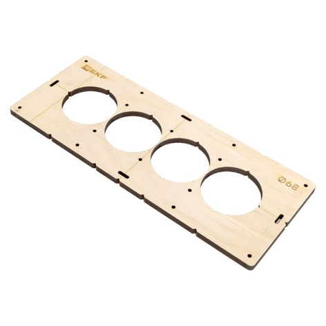 фото Шаблон для подрозетников EKF sh-d68-4 в Санкт-Петербургe