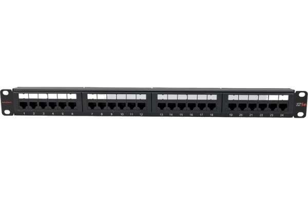 фото Патч-панель  NikoMax NMC-RP24UD2-ES-1U-BK в Омске
