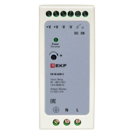 фото Блок питания  EKF DR-M-60W-5 в Казани