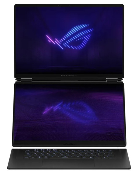 фото Ноутбук ASUS ROG Zephyrus Duo GX651AX-SR144W 16" (Intel Core Ultra 9, 32Гб LPDDR5X, SSD 1 Тб, GeForce RTX 5090, Windows 11 Домашняя) Серый [90NR0NT2-M006D0]