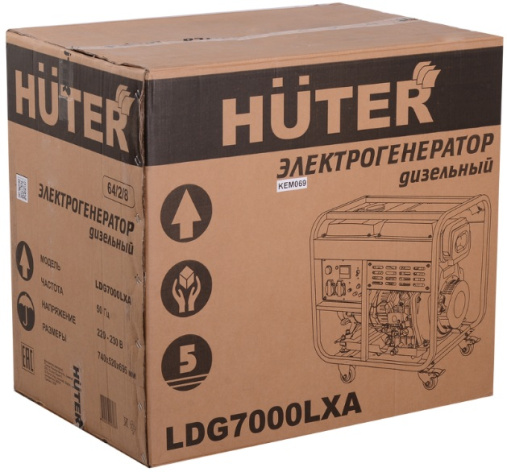 фото Генератор дизельный Huter LDG 7000LXА в Санкт-Петербургe