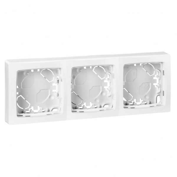 

Рамка Legrand 086093 - Oteo - для накладного монтажа, 3 поста, белый, 086093