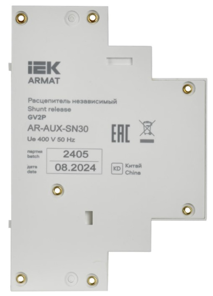 фото Расцепитель независимый IEK AR-AUX-SN30 в Екатеринбурге