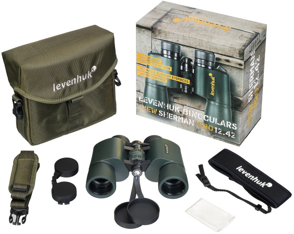 фото Бинокль  Levenhuk New Sherman PRO 12x42 в Санкт-Петербургe