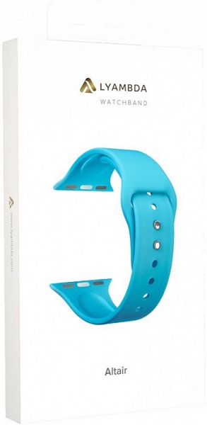 

Ремешок на руку Lyambda ALTAIR DS-APS08-44-BL силиконовый для Apple Watch 42/44 mm blue, ALTAIR