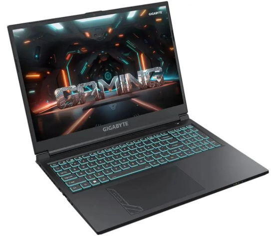 фото Ноутбук  GIGABYTE G6 в Перми 16 ", Core i7, 16 Гб RAM, 512 Гб SSD, GeForce RTX 4060, Черный